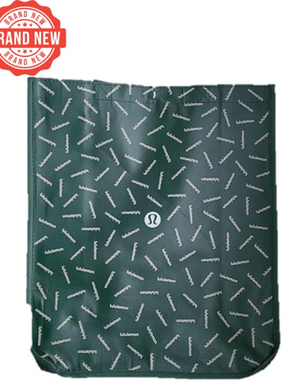 lululemon Tote Bag Small (Green Logo)